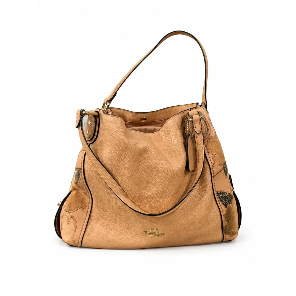 Coach Edie 31 Tea Rose Bag & Wallet Set